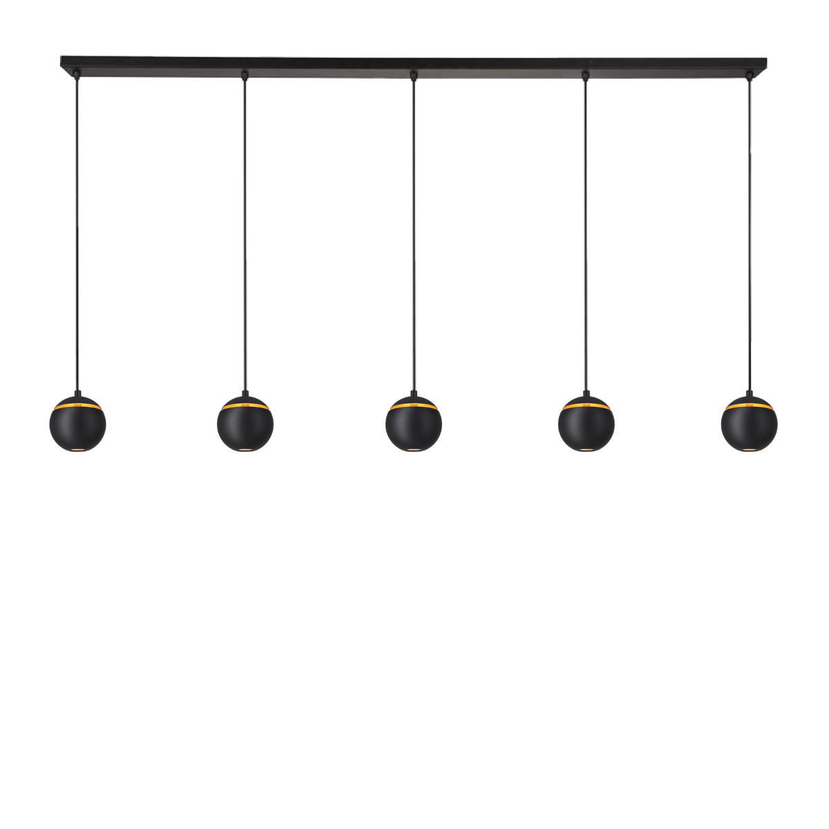 FRUCTUS THURGOVIA - Linear 5, Pendelleuchte, Durchmesser 95mm, D2W